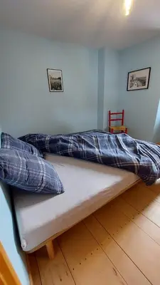Un ou plusieurs lits dans un hébergement de l'établissement Chez Maritou