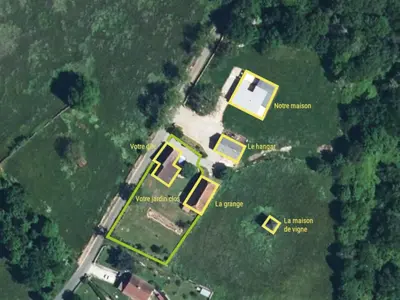Plan de l'établissement Le Pech de Vigne