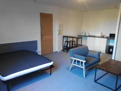 Cuisine ou kitchenette dans l'établissement Appartement tout équipé hypercentre Limoges