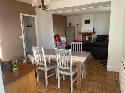 Cuisine ou kitchenette dans l'établissement Gîte des Buis