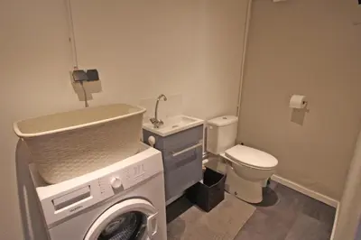 Salle de bains dans l'établissement De pelage
