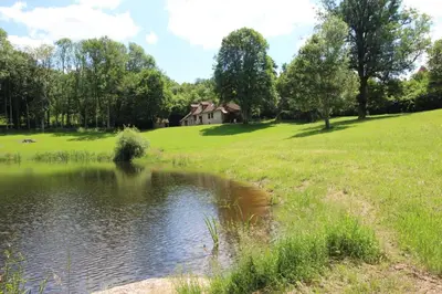 Paysage naturel près de la maison de vacances
