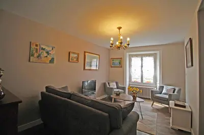 Coin salon dans l'établissement La maison de marie