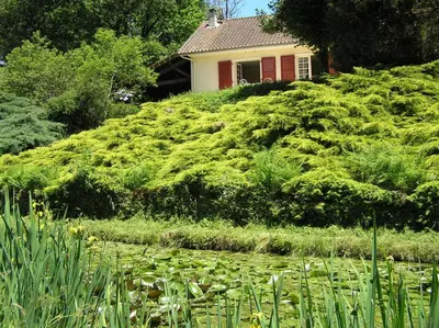 Jardin de l'établissement Le val des deux rieux