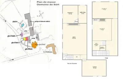 Plan de l'établissement L'orangerie
