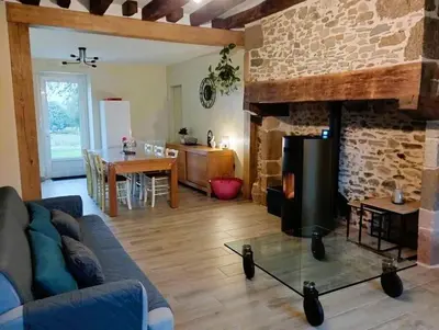 Coin salon dans l'établissement La campagne