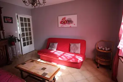 Coin salon dans l'établissement Bel air