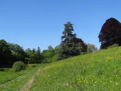 Paysage naturel près de la maison de vacances
