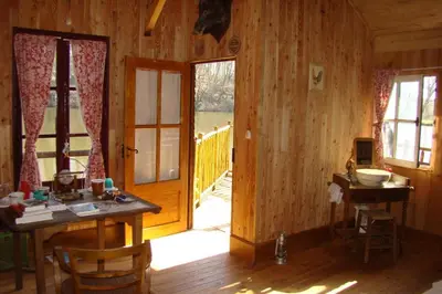 Plan de l'établissement La cabane au bord de l'eau