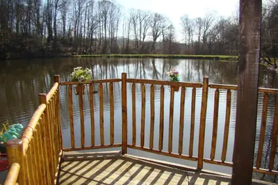 Vue sur la rivière ou le fleuve situé(e) à proximité de la maison de vacances