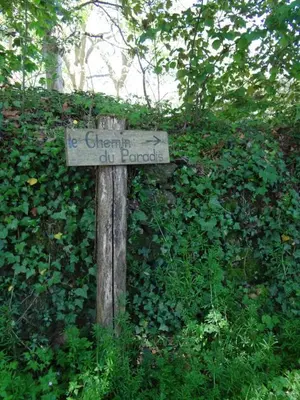 Jardin de l'établissement La cabane au bord de l'eau