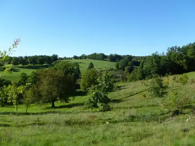 Paysage naturel près de la maison de vacances