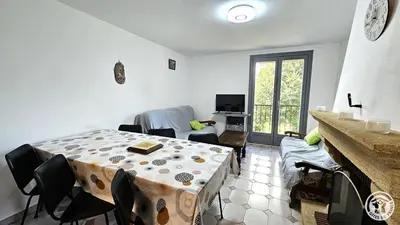 Coin salon dans l'établissement gite bertry