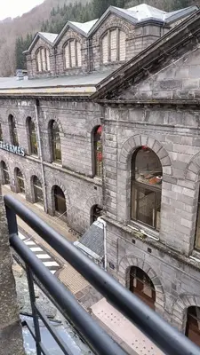 Plan de l'établissement Studio classé 4 personnes face aux Thermes, avec coin nuit