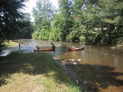 Vue sur la rivière ou le fleuve situé(e) à proximité de le B&B/chambre d'hôtes