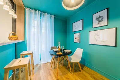 Plan de l'établissement L'Indigo Urbain - 1 Chambre
