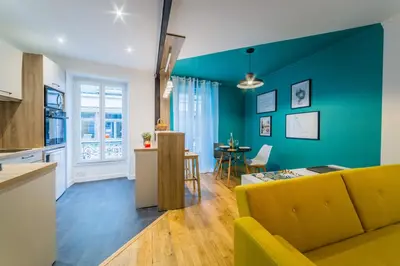 Plan de l'établissement L'Indigo Urbain - 1 Chambre