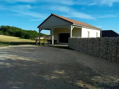 Plan de l'établissement Villa avec piscine privée à Martel, 70 m² pour 5 personnes