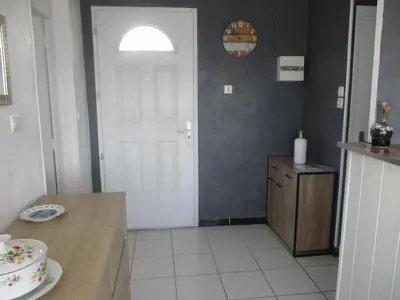Cuisine ou kitchenette dans l'établissement Bellevue
