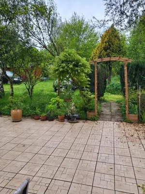 Jardin de l'établissement Maison de bourg