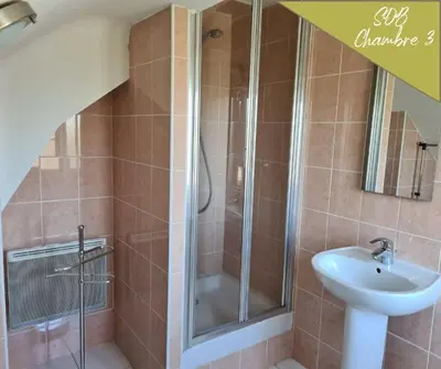 Salle de bains dans l'établissement VILLA ANNEE 30 Rénovée ,Terrasse et Jardin