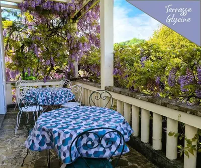 Jardin de l'établissement VILLA ANNEE 30 Rénovée ,Terrasse et Jardin