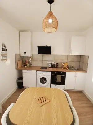 Cuisine ou kitchenette dans l'établissement Gasperi