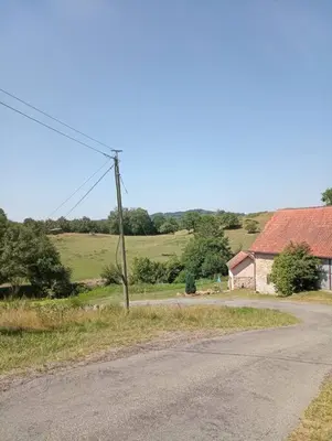 Paysage naturel près de la maison de vacances