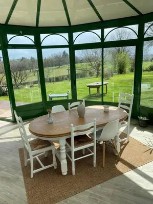 Jardin de l'établissement L'Oustal dé la Domaiséla