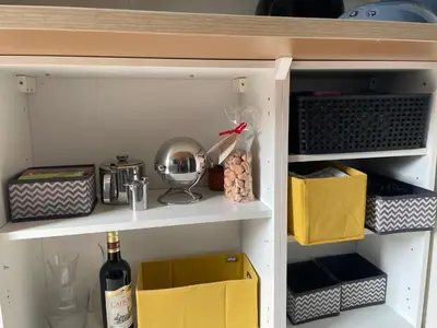 Cuisine ou kitchenette dans l'établissement Le Lotois les Ondines