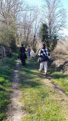 Clients de l'établissement Roue d'escampette Gîte d'étape et de séjour