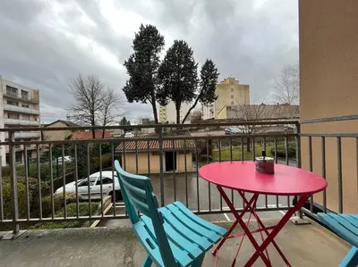 Plan de l'établissement Lumineux T2/parking privé-DABNB