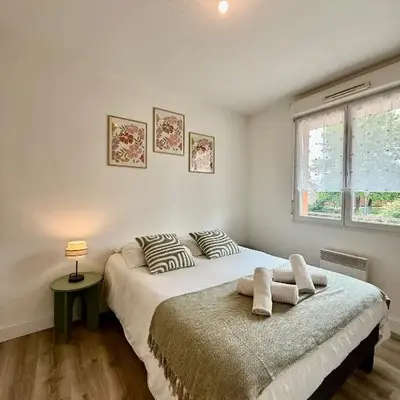 Lumineux T2/parking privé-DABNB