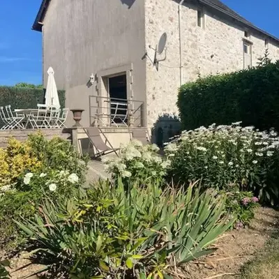 Maison place champs de foire 6 pers 3 chambres jardin terrasse
