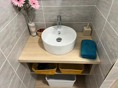 Salle de bains dans l'établissement Charmant appartement T2 cosy climatisé