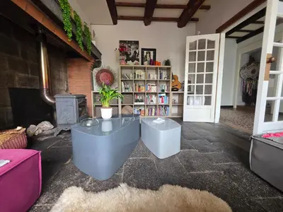 Bibliothèque dans le B&B/chambre d'hôtes