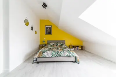 Un ou plusieurs lits dans un hébergement de l'établissement @ LOFT COCOONING @ Proche gare & centre historique