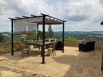 Paysage naturel près de la maison de vacances