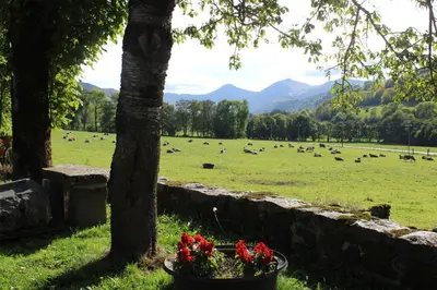 Paysage naturel près de le B&B/chambre d'hôtes