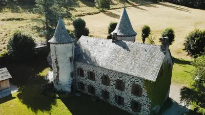 Jardin de l'établissement Chambre d’hôtes de Curières