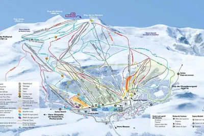 L'établissement Apt les luges pour 4 à 6 pers vue vallée wifi en hiver