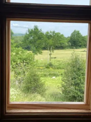 Paysage naturel près de la maison de vacances