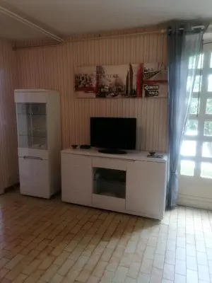 Télévision ou salle de divertissement dans l'établissement Gaillarde
