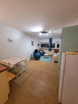 Cuisine ou kitchenette dans l'établissement Studio cabine la Foret au plus près des pistes 36m2