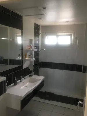Salle de bains dans l'établissement La Roca